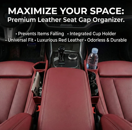 GRAVIQ™ Seat Gap Cup Holder & Organizer