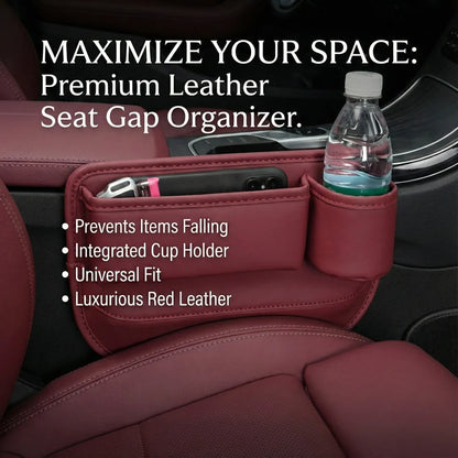 GRAVIQ™ Seat Gap Cup Holder & Organizer